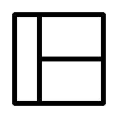 Cloud Computing Thin Icon