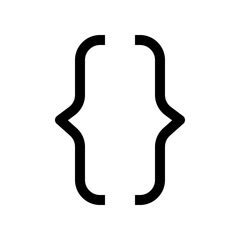 Cloud Computing Thin Icon