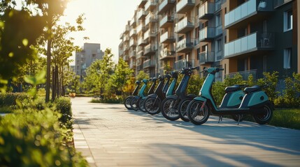 Modern Urban Mobility Solutions in a Green Environment  