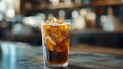 Artistic Coffee Presentation with Clean Lines and Natural Light