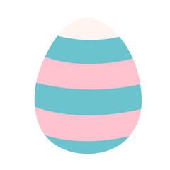 Easter egg cartoon doodle illustration