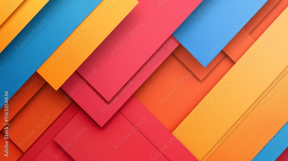 Poster patel color material design background, ai generated image