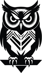 Fototapeta premium Here's a detailed description for creating an image of a Halloween-themed owl icon alongside other cartoon characters, which can be used for a Halloween ad:**Prompt:** A vibrant Halloween-themed