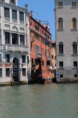 Obraz premium A snapshot of Venice's daily life and alleys