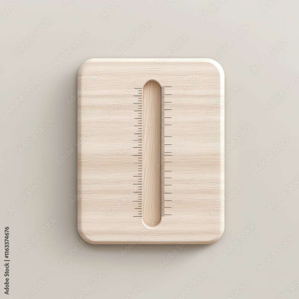 Poster 3d minimalist set square and ruler design creative studio digital neutral background top view precis