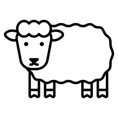 귀여운 양 아이콘