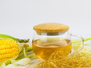 Corn hair boiled water in a glass, has the benefit of lowering blood pressure, high cholesterol and...