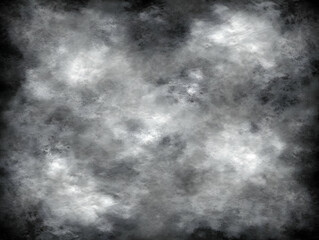 Abstract Gray Smoke Background Illustration