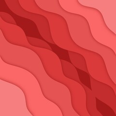 Layered wavy pattern background