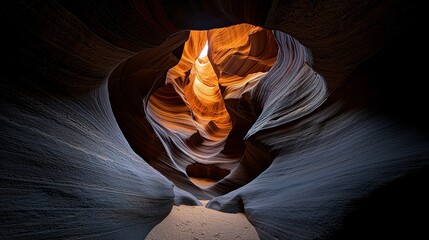 Amazing Journey Through the Stunning Antelope Canyon with Its Unique Rock Formations and Sunlight Filtering Through the Narrow Walls