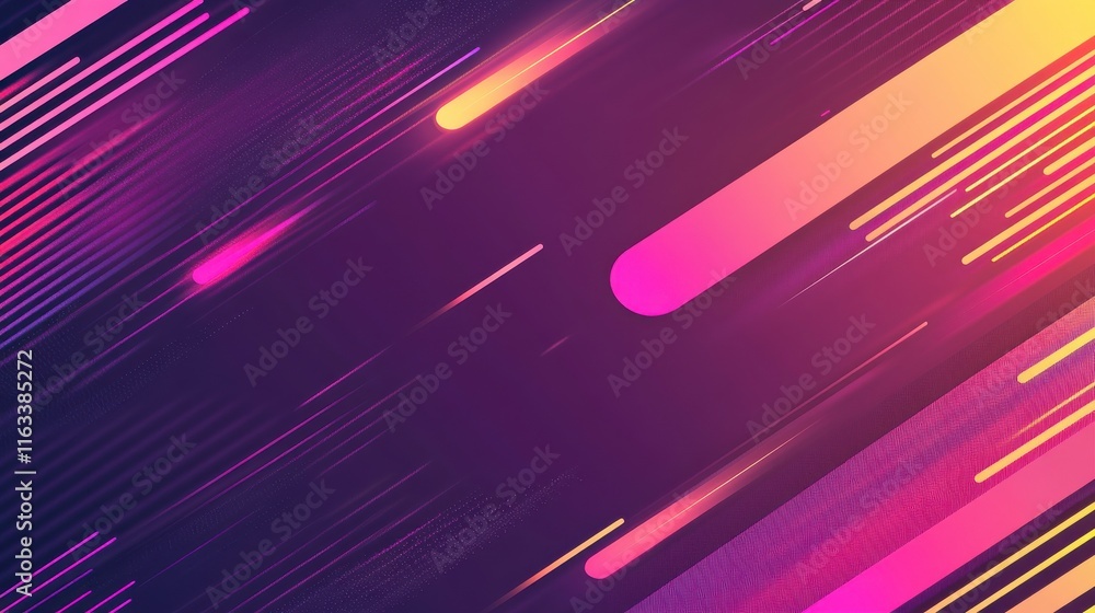 Poster bright and clean abstract design with minimal background