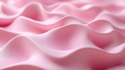 Obraz premium Abstract Pink Waves Smooth Surface Texture