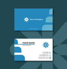 Clean and minimalism business card. Creative modern name card