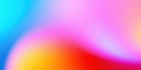 Obraz premium Abstract Vibrant Rainbow Swirl Background for Design Projects