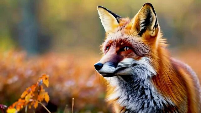 a fox , representing the topic of the article - What is the difference between a fox and a foxhole?