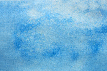 Blue watercolor background painting. Blue with watercolor. Watercolor Blue Background.