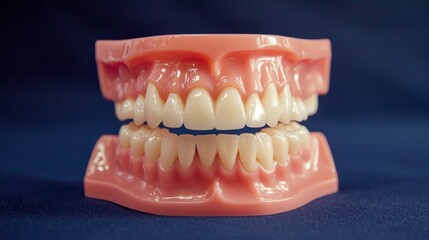 Obraz premium Detailed Dental Model: Anatomy of Human Teeth