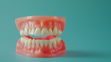 Obraz premium Detailed Anatomy of Human Teeth: Comprehensive Dental Model