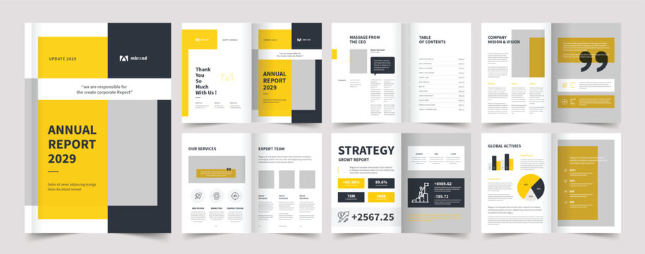 Annual Report Layout