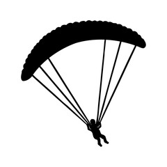 parachute silhouette