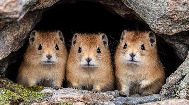 Arctic lemmings create intricate tunnel systems in contrast with harsh environment