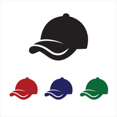 Cap Icon Simple Illustration Cap Vector image and hat vector graphic
