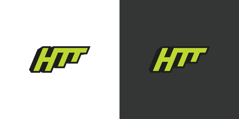 Vector Letter HTT Logo Design © Dimas