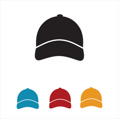 Cap Icon Simple Illustration Cap Vector image and hat vector graphic