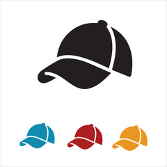 Cap Icon Simple Illustration Cap Vector image and hat vector graphic