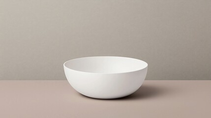 White bowl on a neutral background.