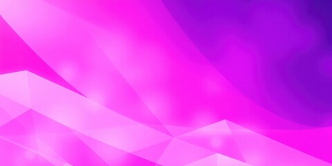 Fototapeta premium Abstract Pink and Purple Geometric Background Design with Gradient and Overlapping Shapes