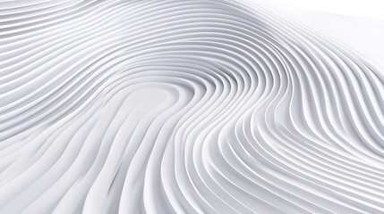 Obraz premium Abstract White Curving Lines Pattern Design