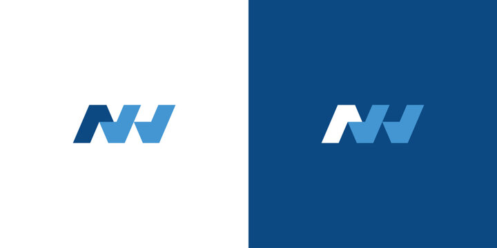 Vector Letter NW Logo Design