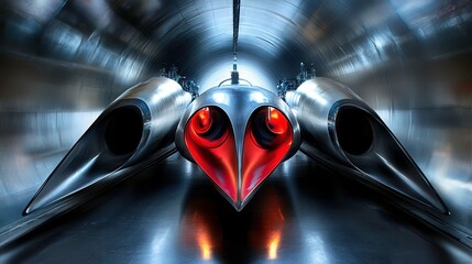 High-Tech Wind Tunnel for Aerodynamic Testing