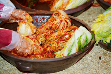 Making Traditional Korean Kimchi
