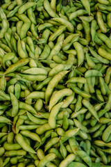 green beans in the market