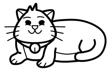 Coloring page: Cat