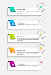 Process columns infographic. Business steps chart, workflow layout diagram and way from idea to income vector presentation concept