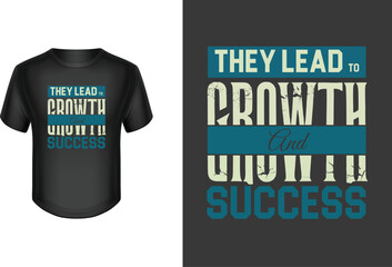  Motivational t-shirt design, Design for black t-shirt.