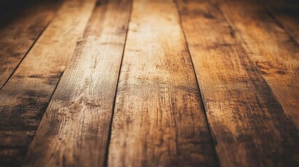 A close-up view of wooden floor planks showcasing natural texture and warmth.