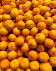 oranges at the market