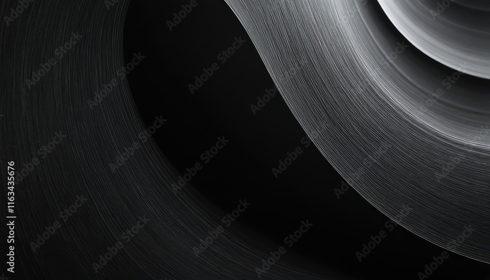 Poster abstract wavy background digital technology futuristic vector line design 1