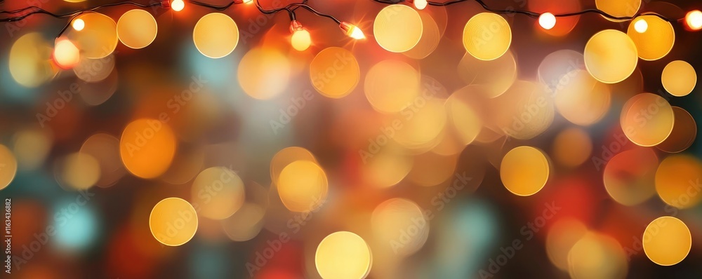 Aufkleber splatter abstract background idea. a warm, colorful backdrop of glowing lights creating a joyful atm