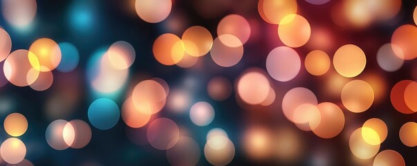 Obraz premium Splatter abstract background idea. Bright colorful bokeh lights creating a festive and joyful atmosphere.