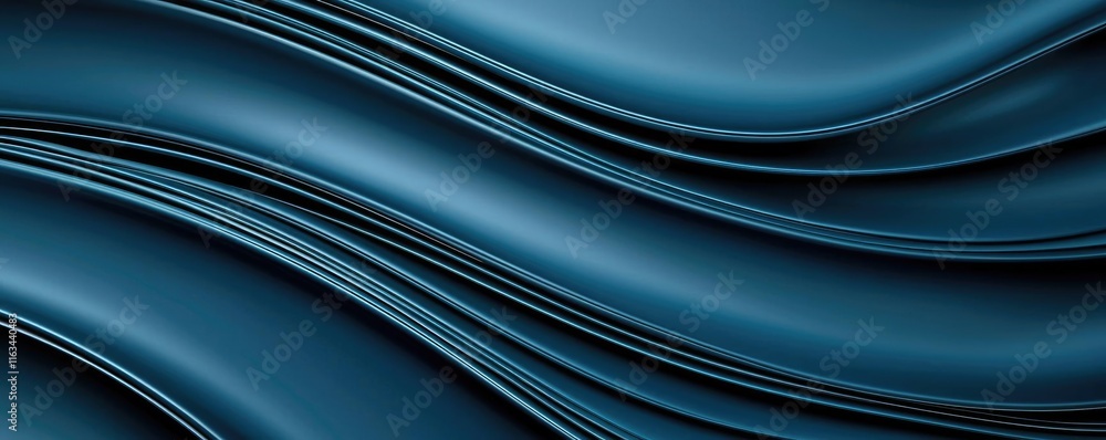Aufkleber brushed abstract background idea. elegant blue wavy texture design for backgrounds and artistic proj