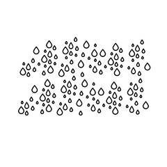 Raindrop Outline