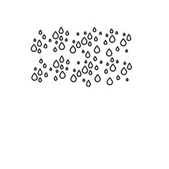 Raindrop Outline