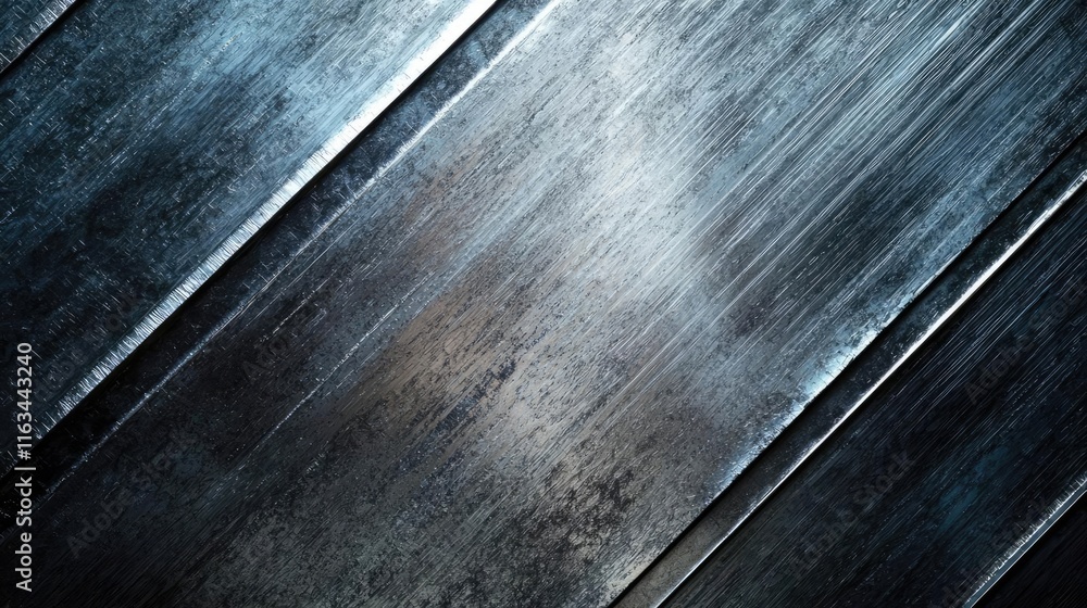 Poster brushed abstract background idea. metallic surface with abstract texture and gradient, ideal for bac