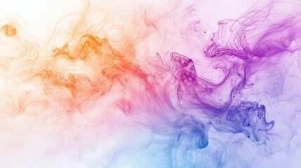 Dynamic Summer Swirls Colorful Gradient Art