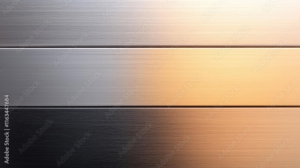 Poster brushed abstract background idea. a smooth gradient of metallic surfaces showcasing textures and col